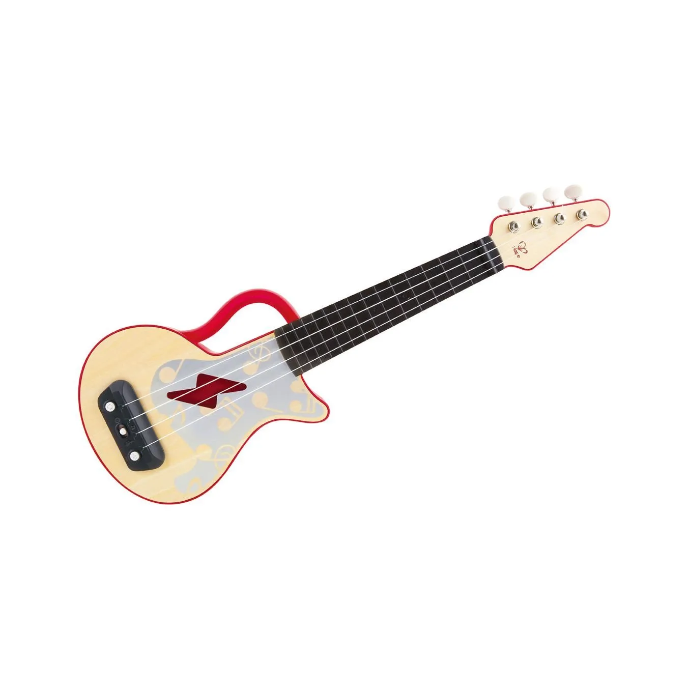 Hape Learn with Lights Ukulele - Red