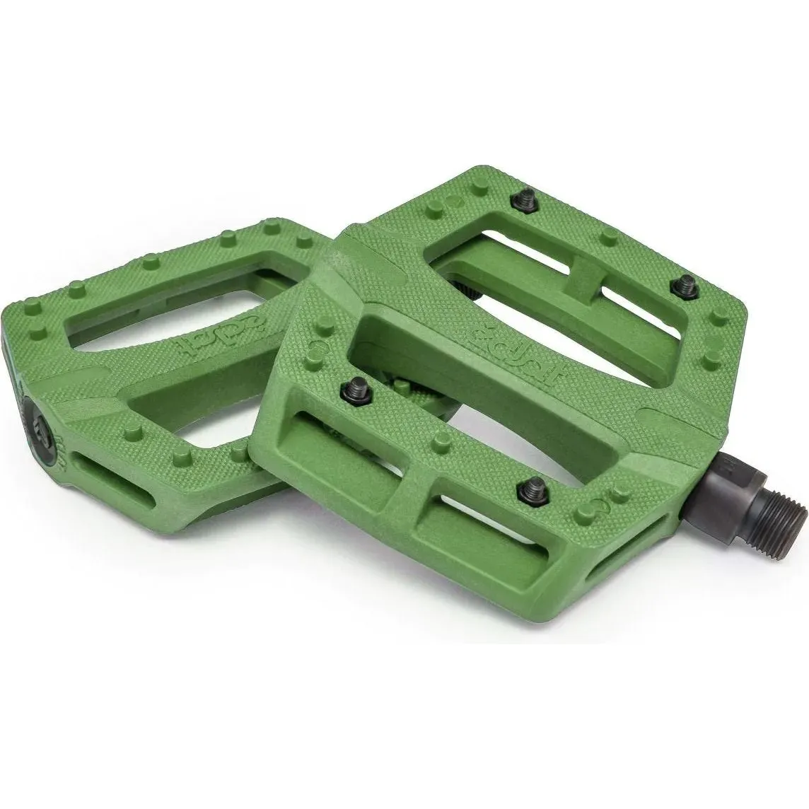 Éclat Contra BMX Pedals - Army Green