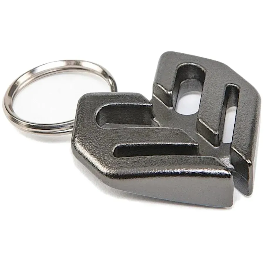 Eclat Keychain Spoke Wrench Tool - Black Nickel