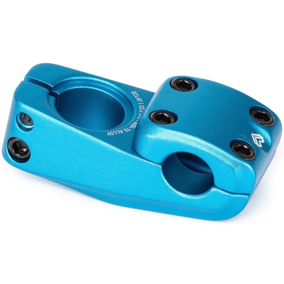 Eclat Onyx 50mm BMX Stem - Sandblast Cyan