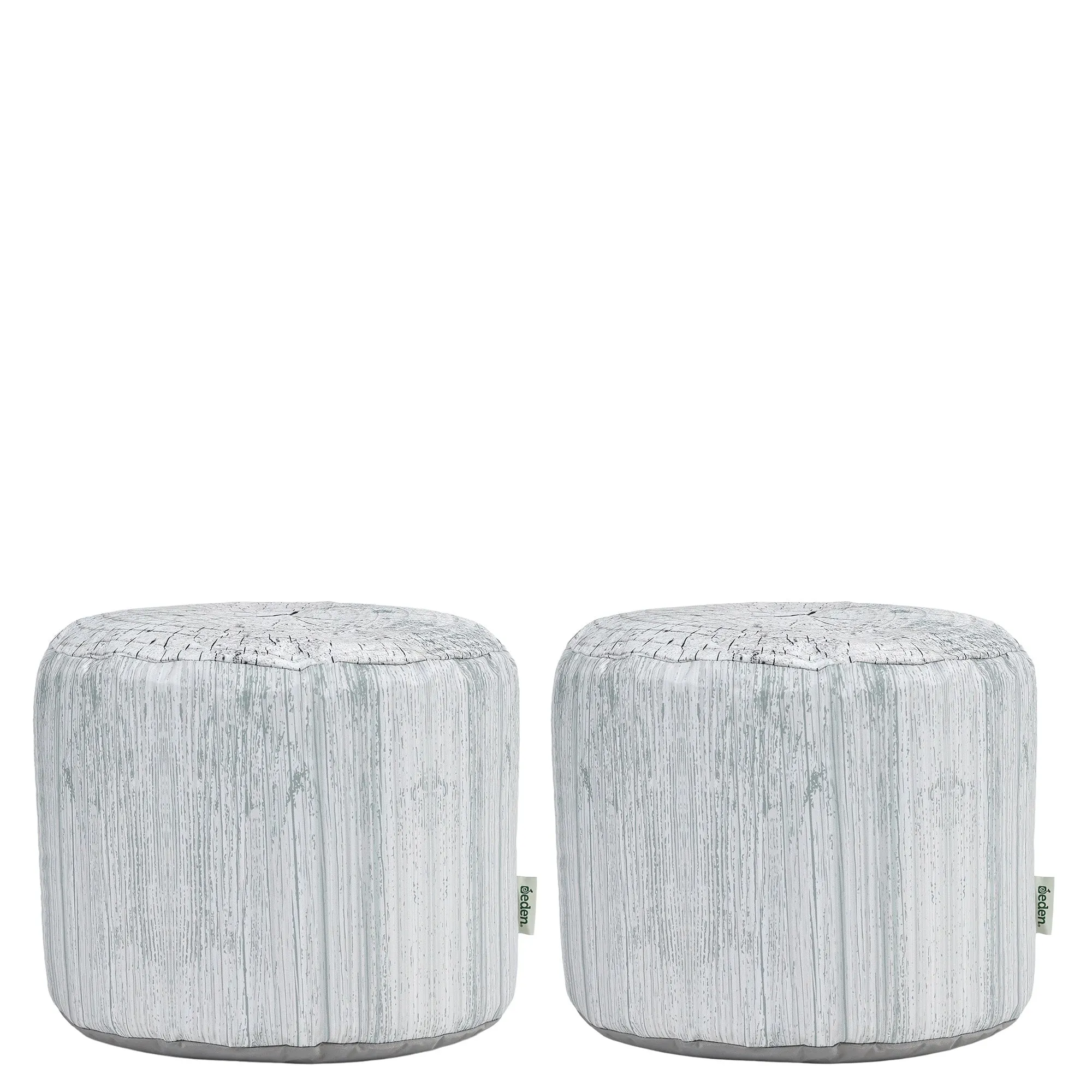 Driftwood Printed Stool Bean Bag Sets