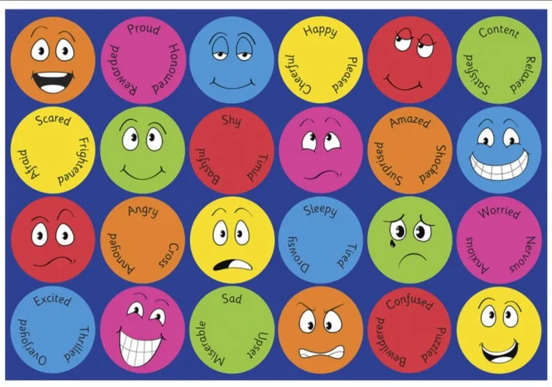 Emotions™ Interactive Rectangular 3x2m Carpet