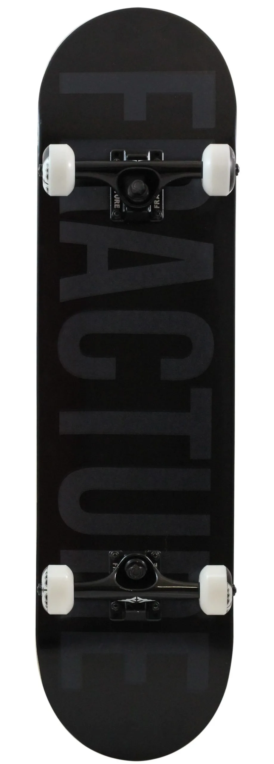 Fracture Fade Complete Skateboard - Black 8''
