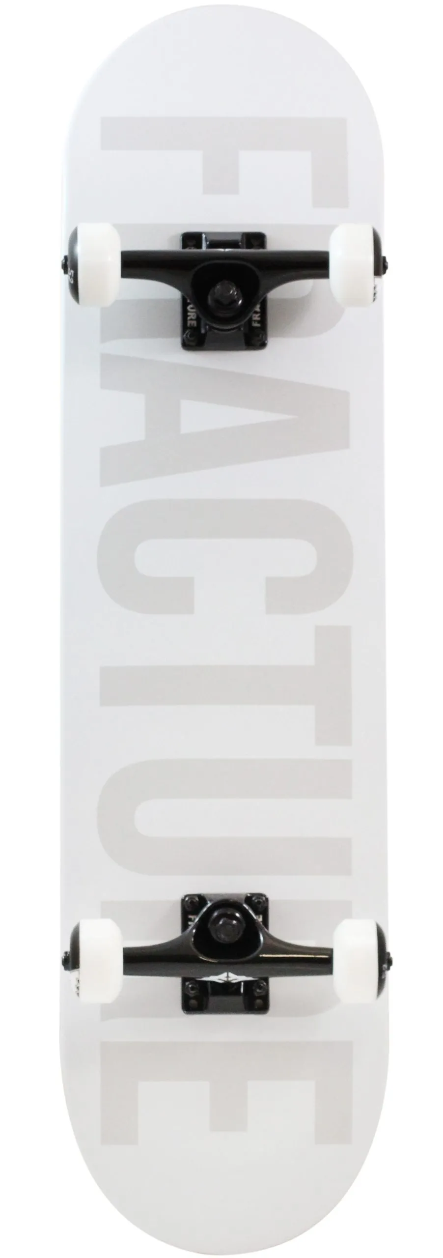 Fracture Fade Complete Skateboard - White 8''