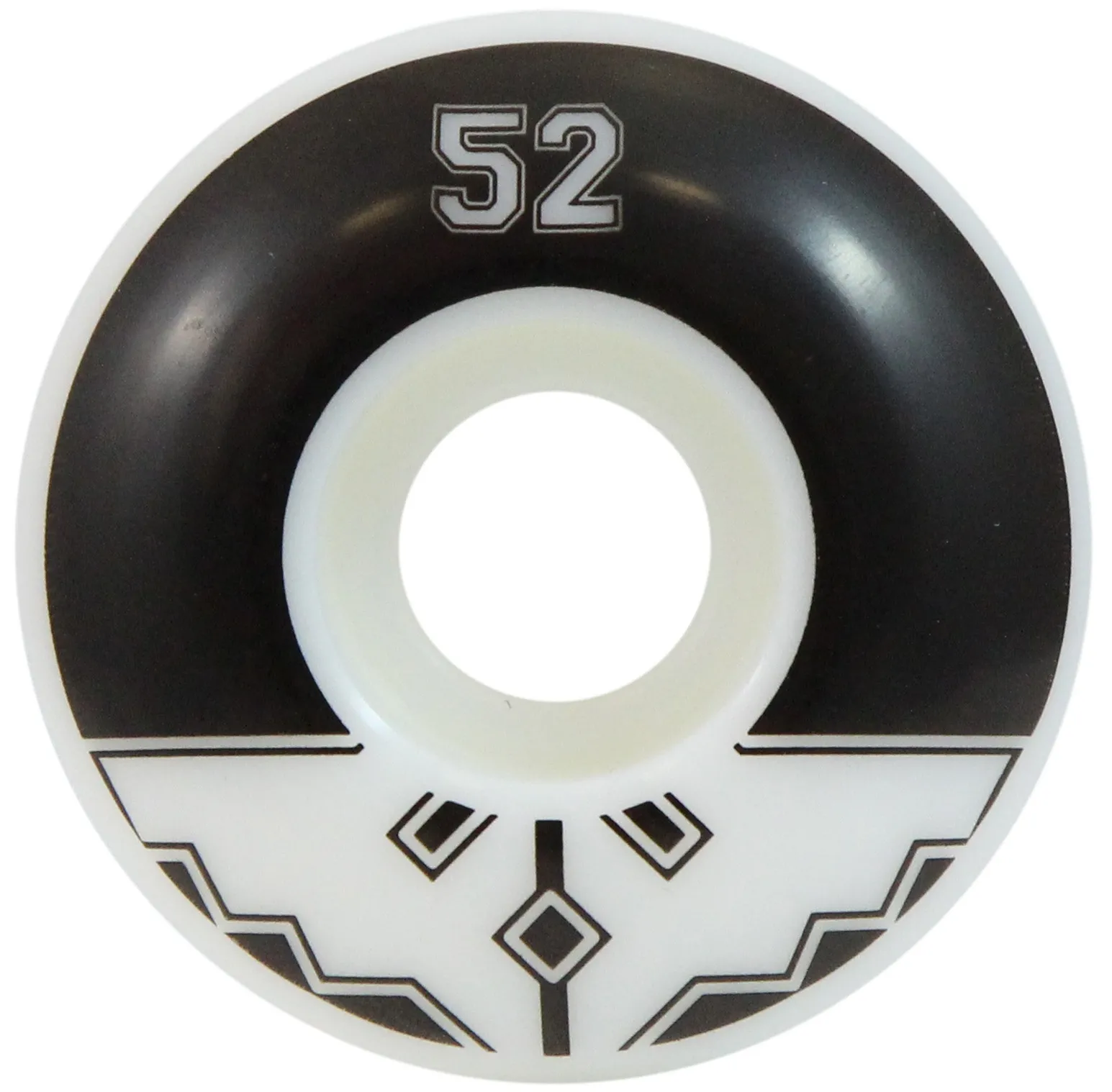 Fracture Uni Classic Skateboard Wheels - Black 52mm