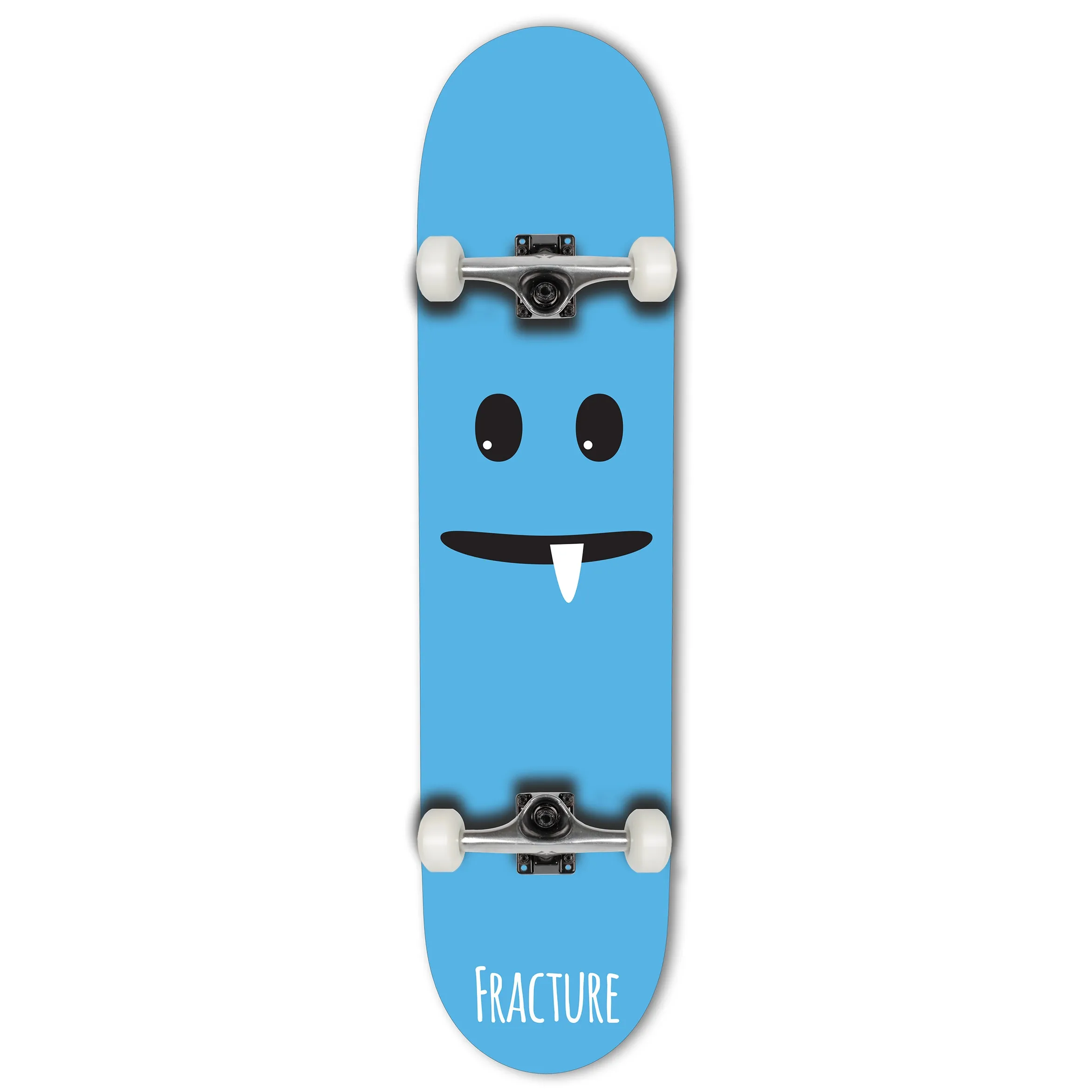 Fracture Lil Monsters Complete Skateboard - Blue 7.75''