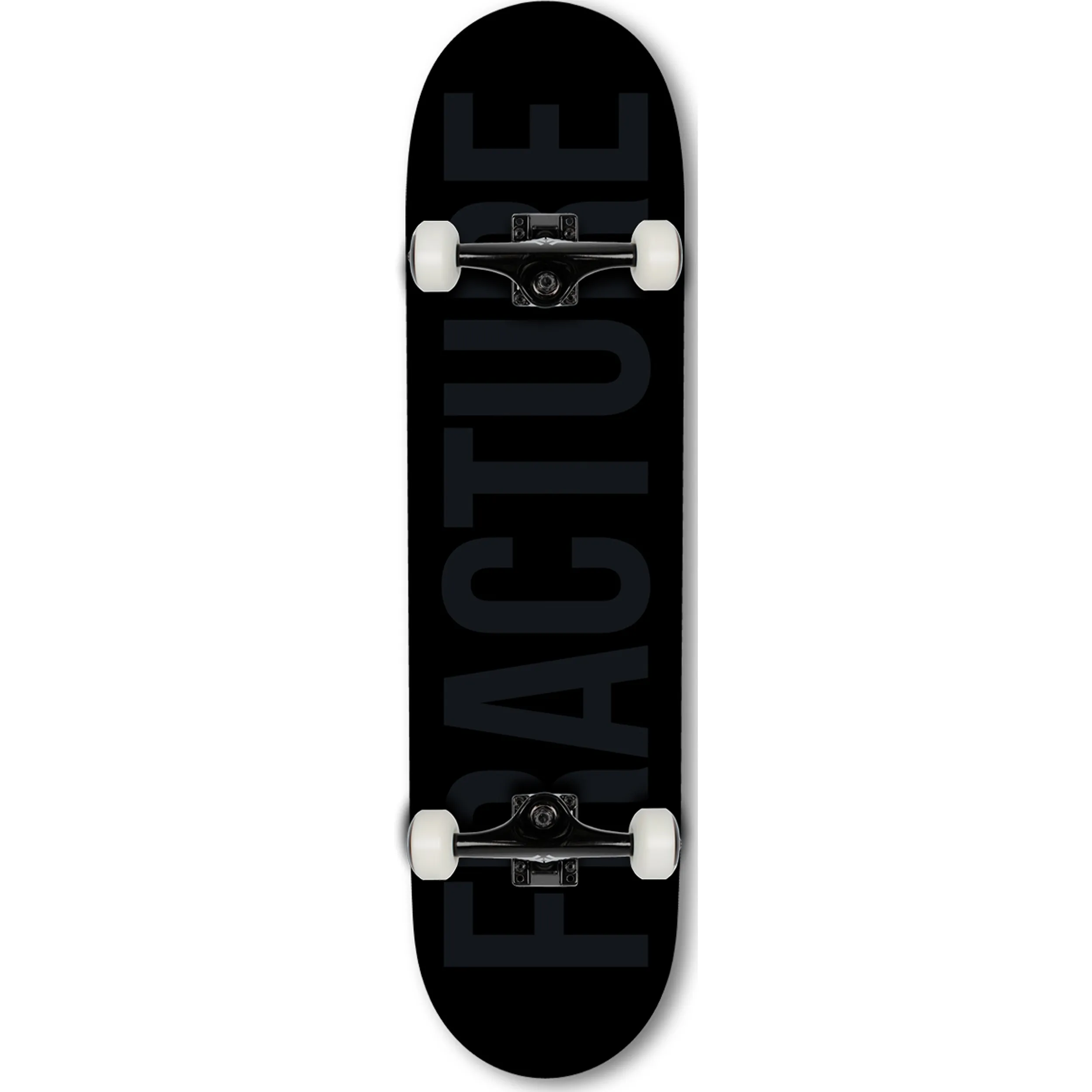 Fracture Fade Series Complete Skateboard 8.25'' - Black