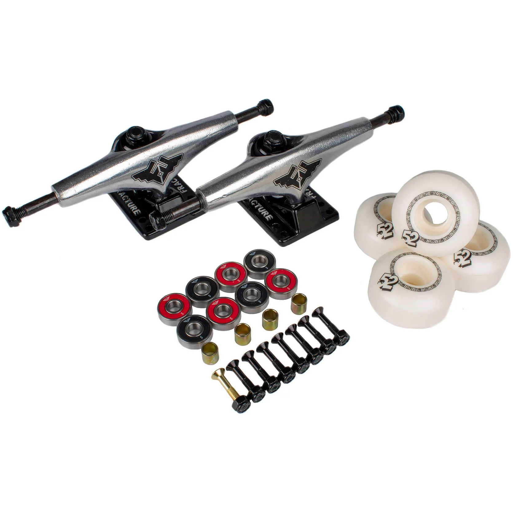 Fracture Undercarriage Kit - Black/Raw 5.25''