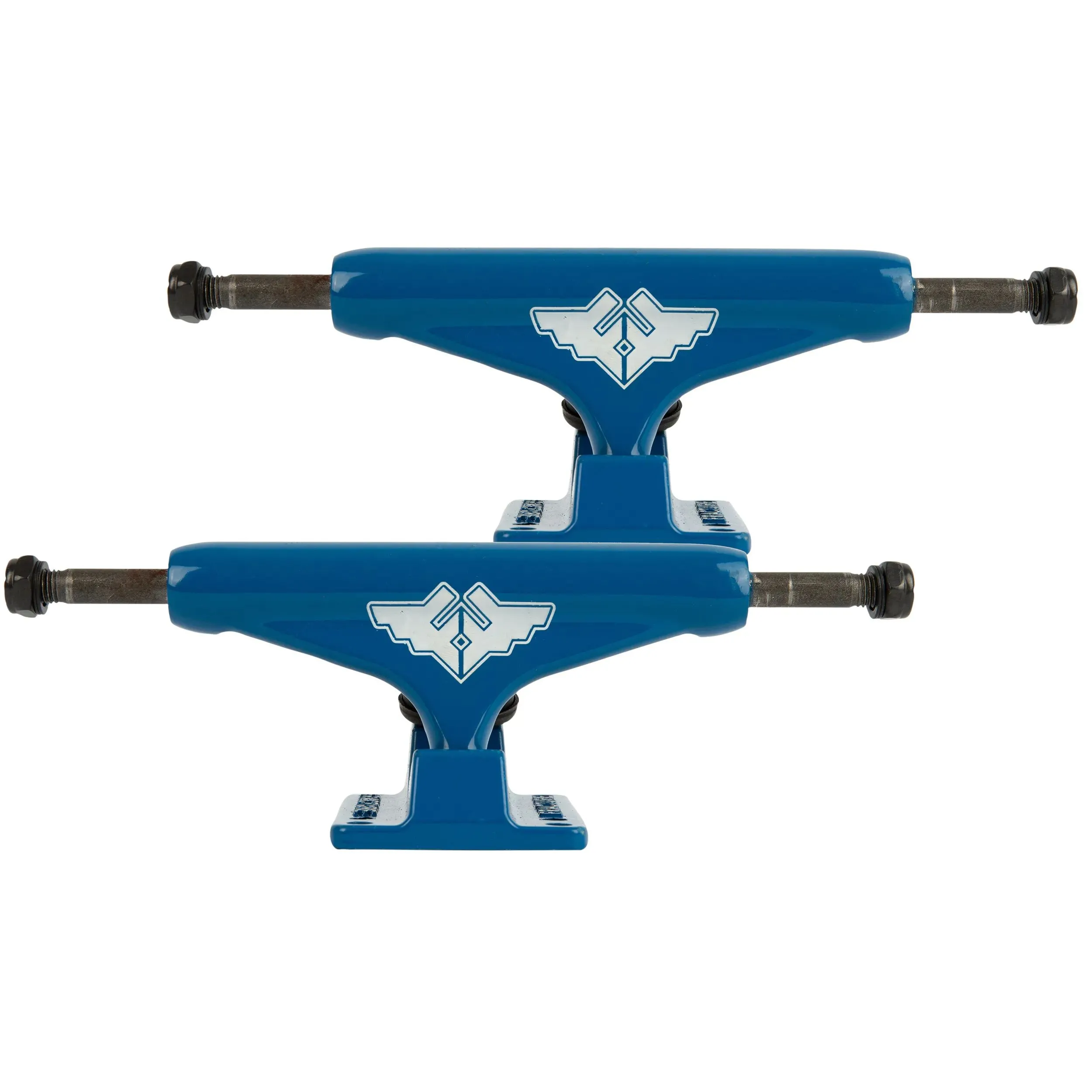 Fracture Wings V2 Skateboard Trucks - Blue 5.25''