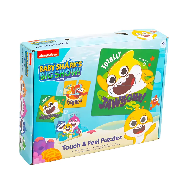 Baby Shark'S Big Show Touch & Feel Puzzles