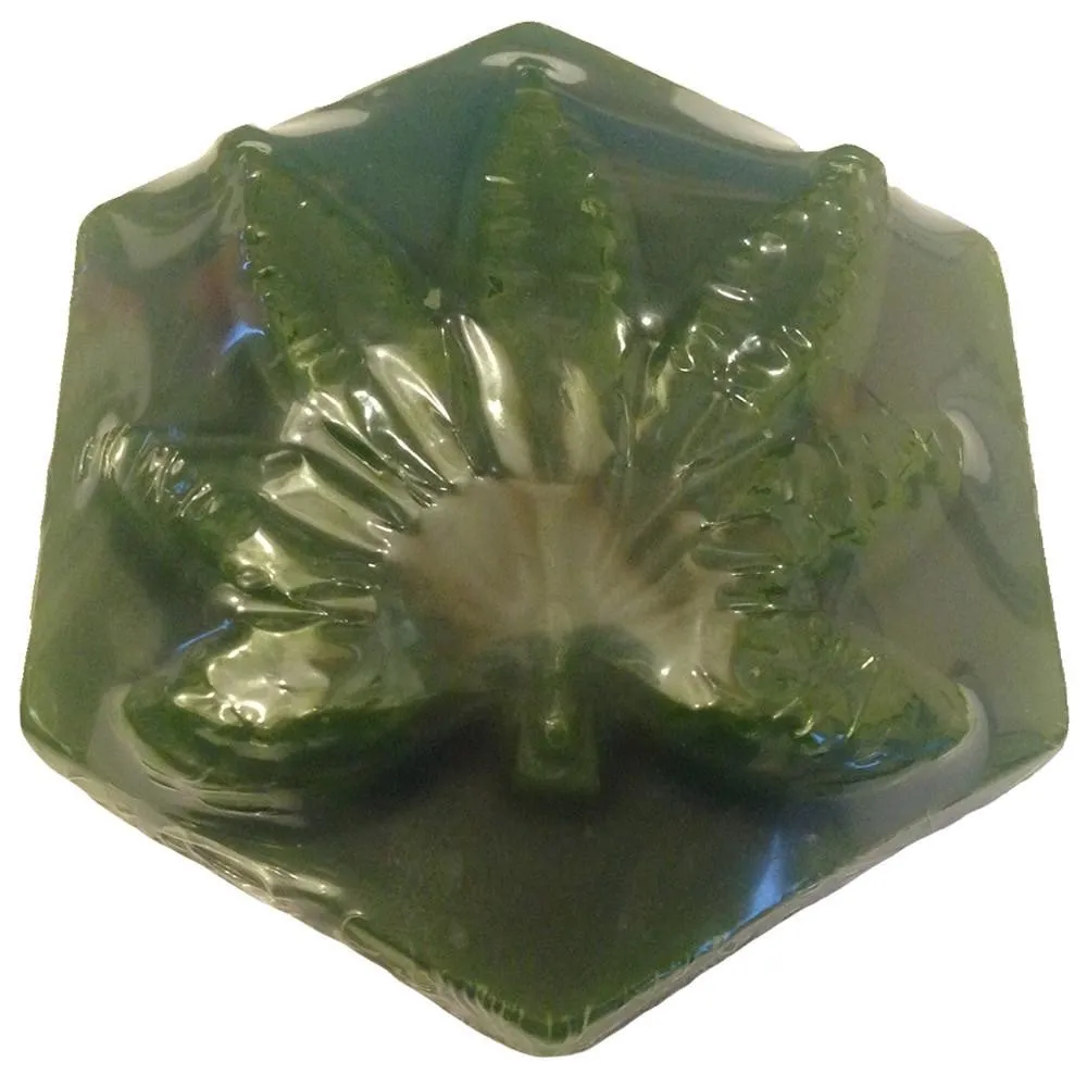 Ganj Wax Blueberry Kush Skateboard Wax - Large Dark Green