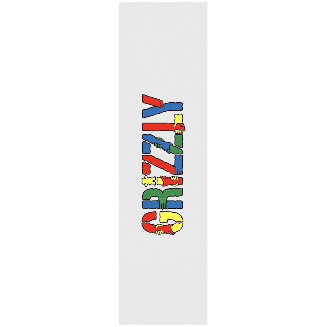 Grizzly Get A Grip Skateboard Grip Tape - Clear