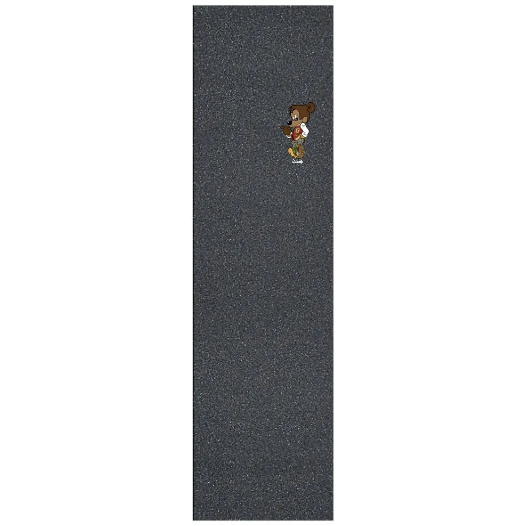 Grizzly Head Of The Class Skateboard Grip Tape - Black