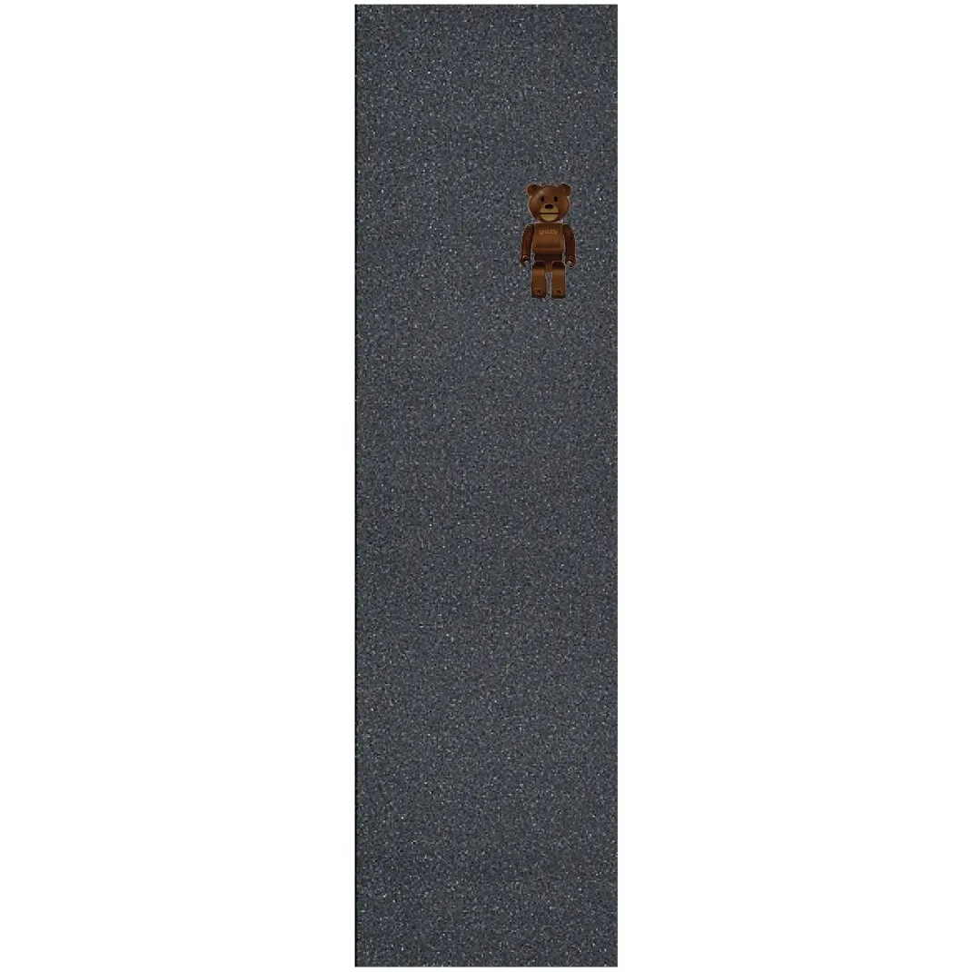Grizzly No Batteries Skateboard Grip Tape - Black