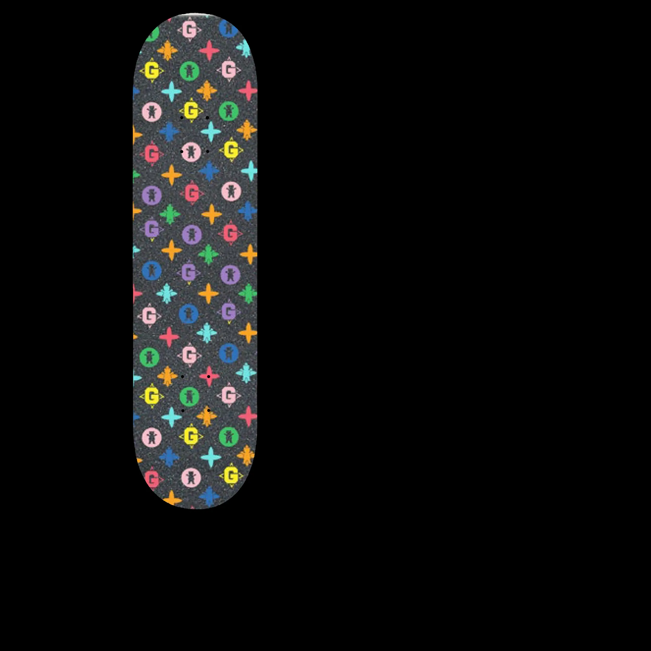 Grizzly Luxury Skateboard Grip Tape - Multi
