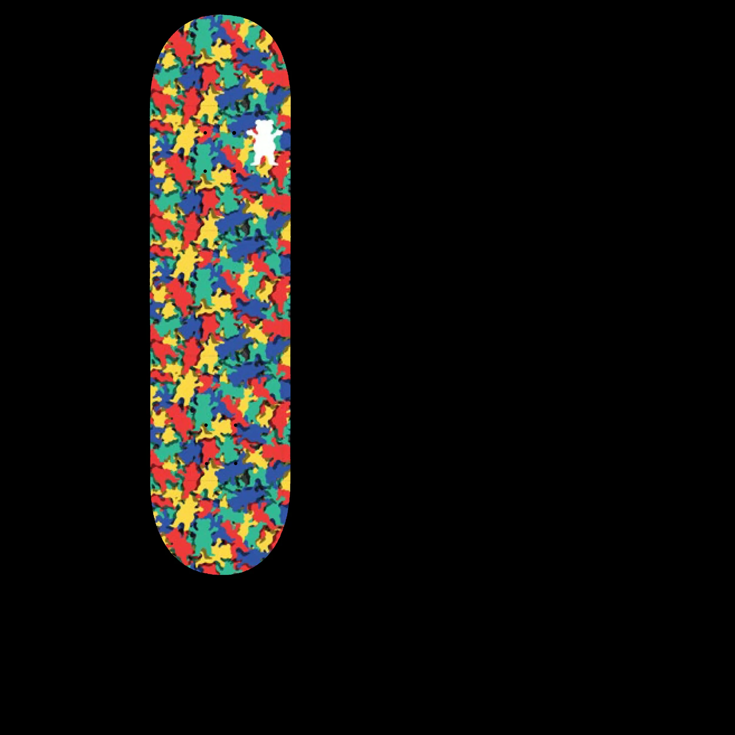 Grizzly Pattern Fill OG Bear Skateboard Grip Tape