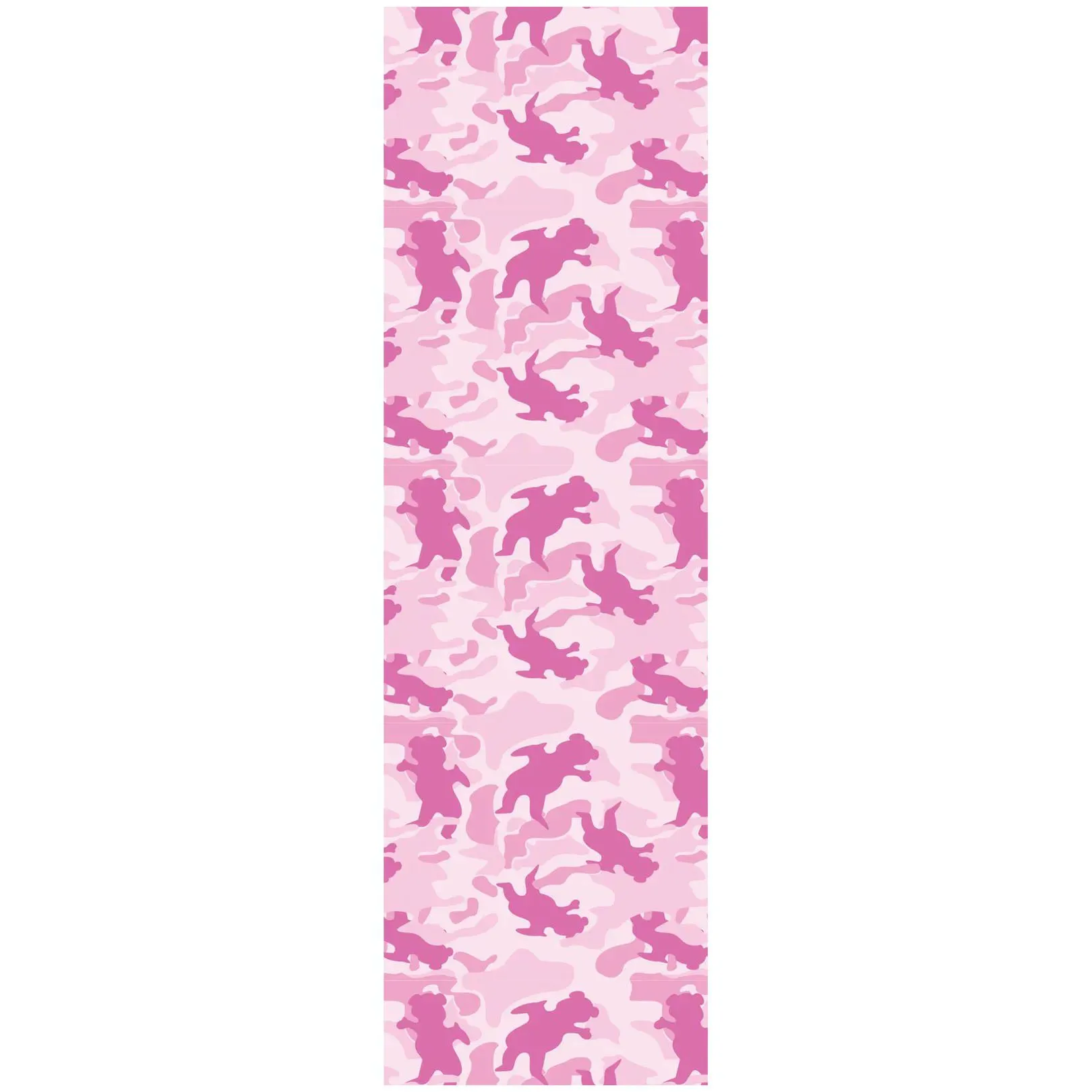 Grizzly OG Bear Warp Camo Skateboard Grip Tape - Pink
