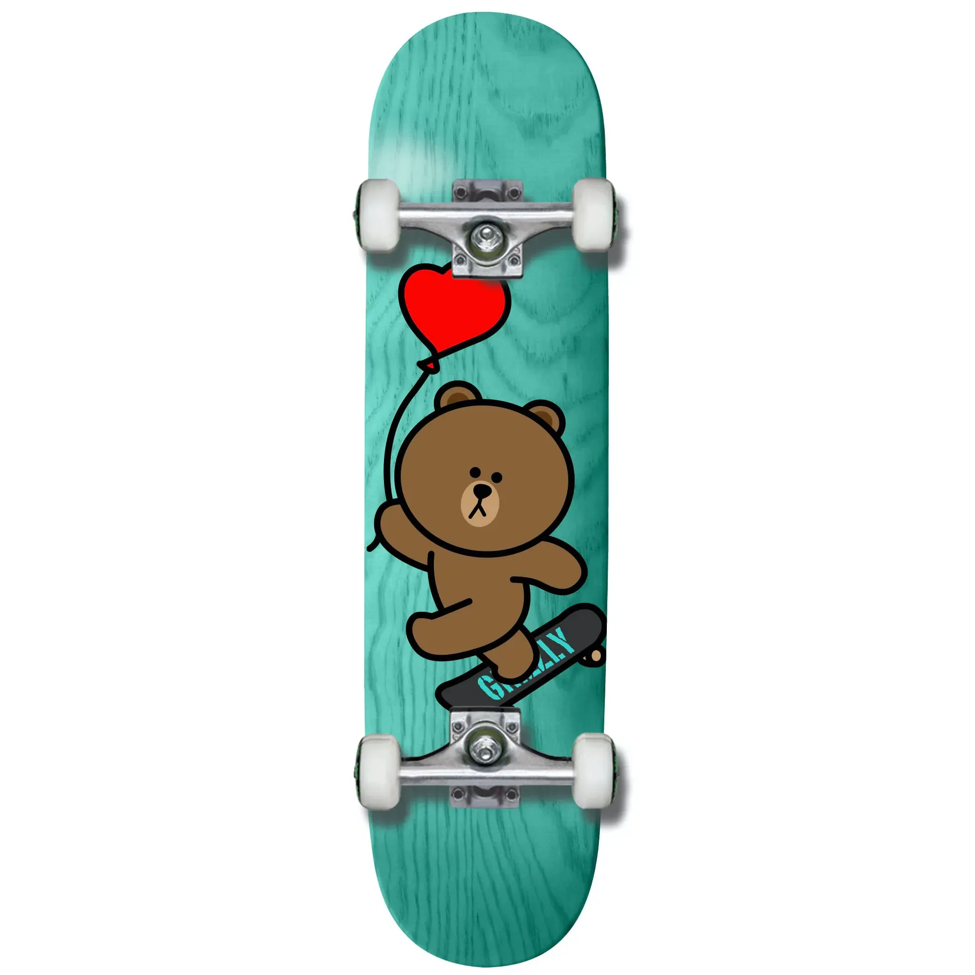 Grizzly Float On Complete Skateboard 7.75''