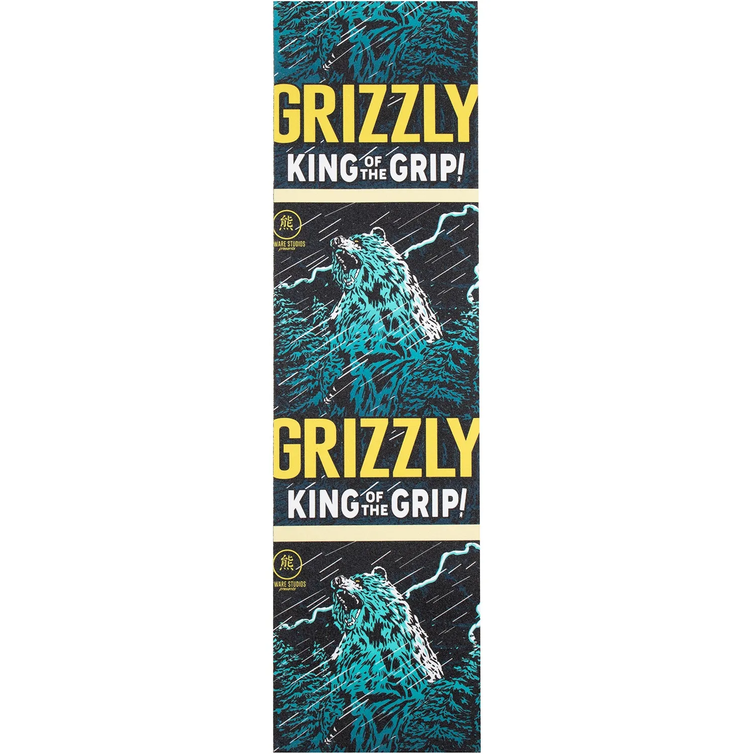 Grizzly Grizzilla Skateboard Grip Tape