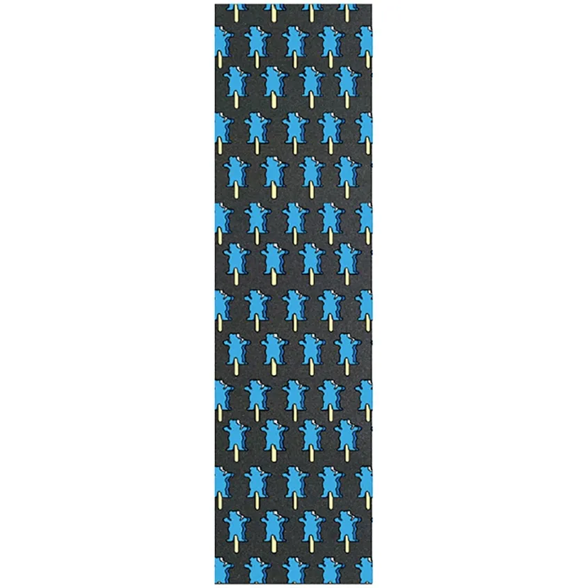 Grizzly OG Bear Ice Cream Skateboard Grip Tape - Blue