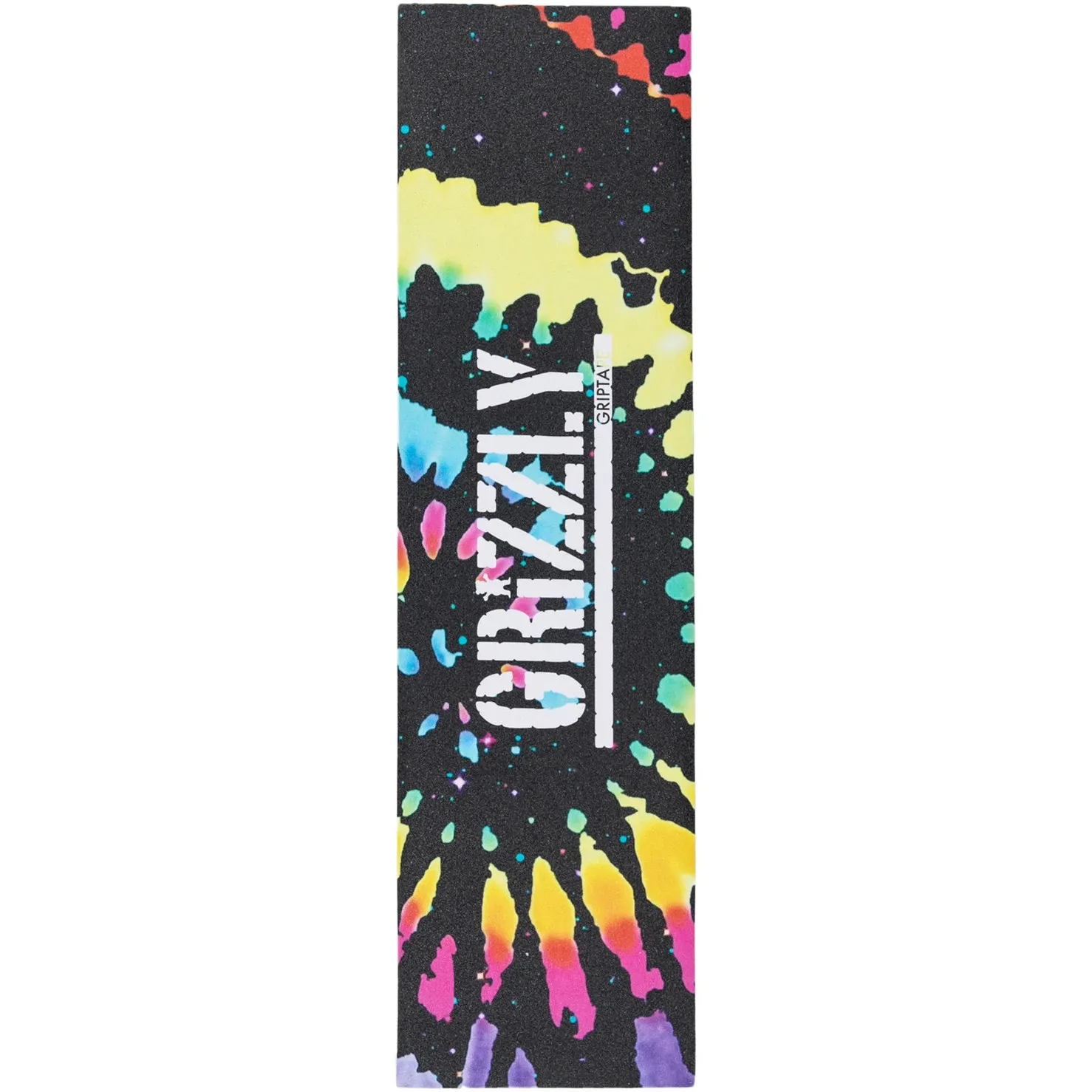 Grizzly Tie-Dye Stamp Skateboard Grip Tape - 3