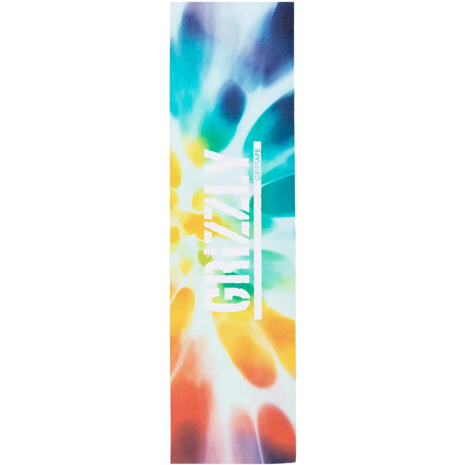 Grizzly Tie-Dye Stamp Skateboard Grip Tape - 4