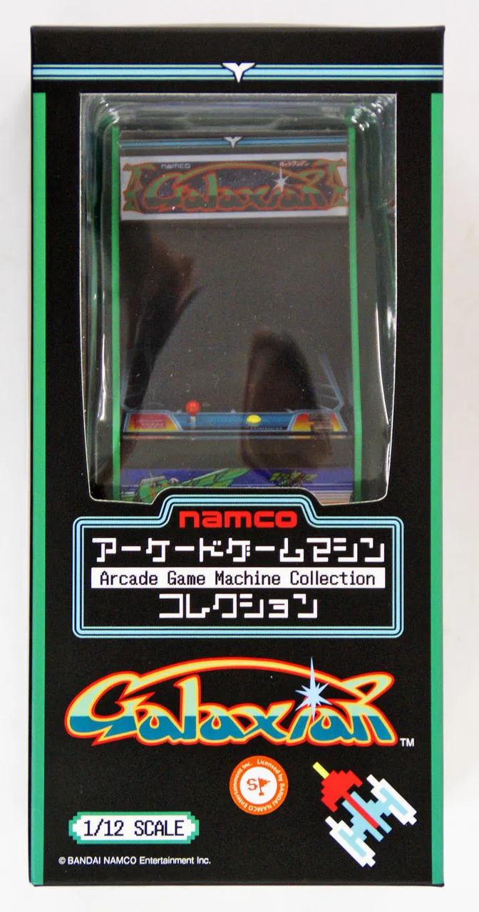 FREEing Namco Arcade Game Machine Collection Galaxian 1/12 Scale Figure