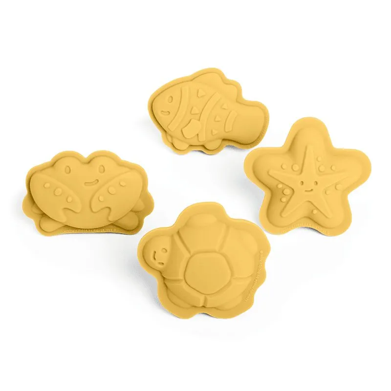 Garden Honey Yellow Character Sand Moulds