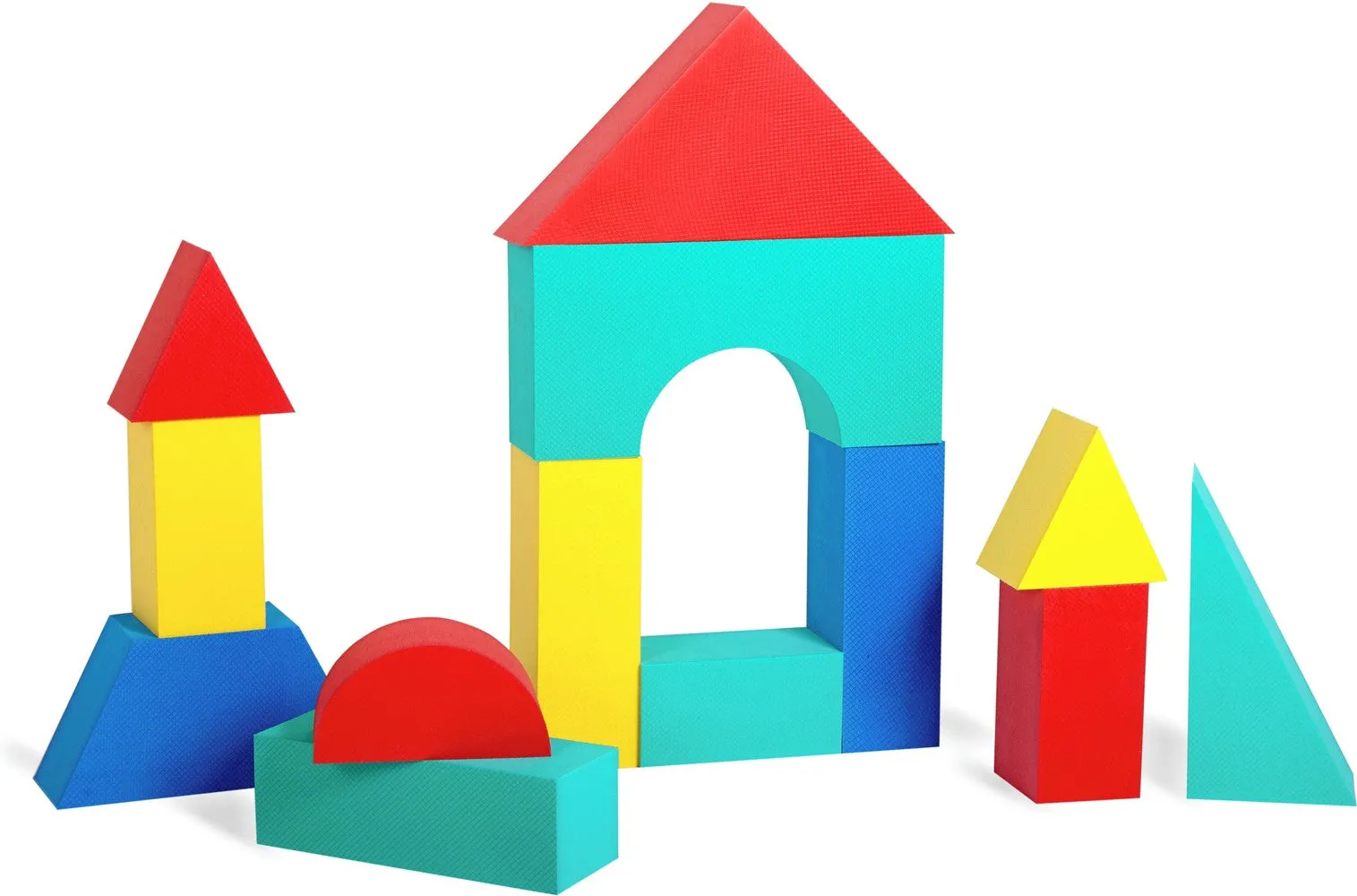 Giant Foam Soft Building Blocks (16pcs)