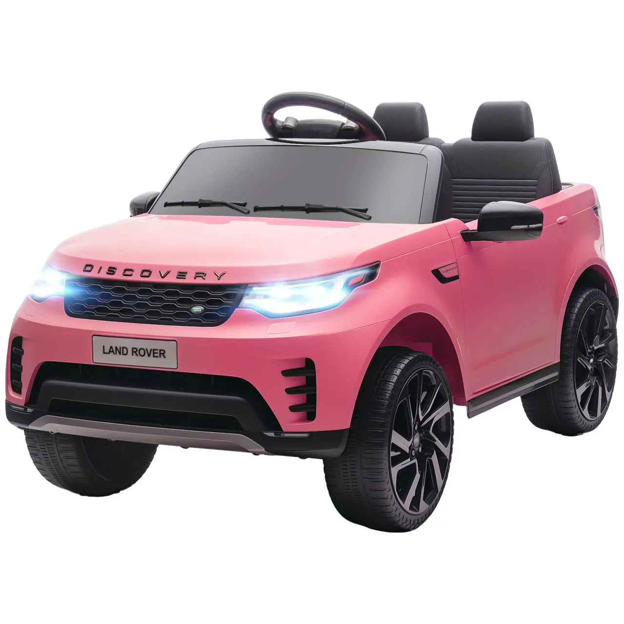 Girls 2025 Pink Licensed Land Rover Discovery 12v Ride On SUV