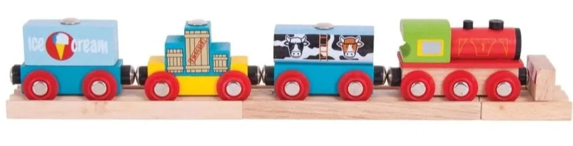 Goods Train - High quality wooden train