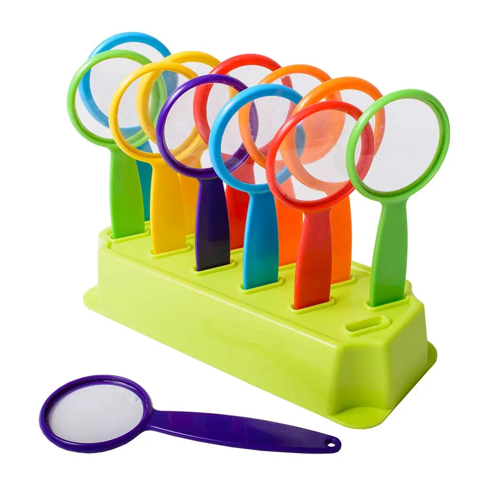 Handy Magnifiers in stand Set of 12