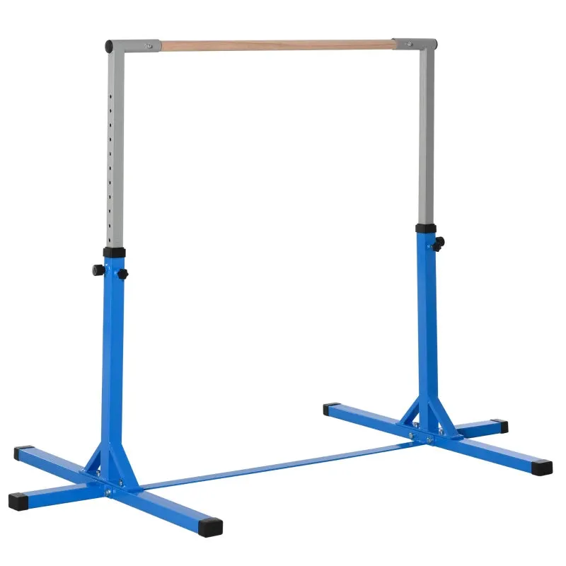 Adjustable Junior Gymnastics Bar – Home Training, Blue