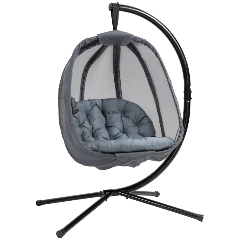 Hanging Egg Chair - Swing Hammock with Side Pocket (UK Mainland Only)
