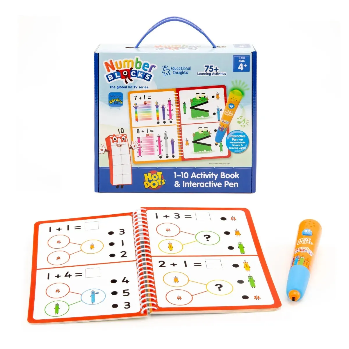 Hot Dots® Numberblocks Activity Book & Interactive Pen