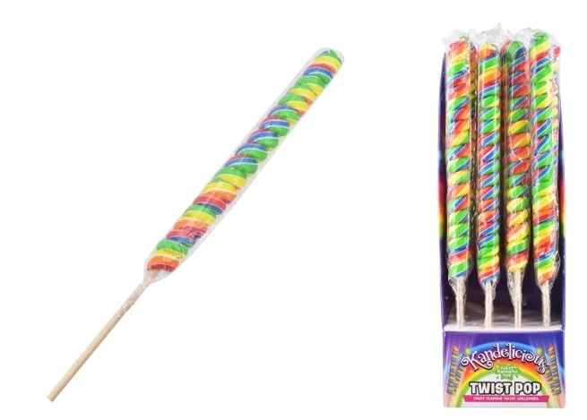 Twist Pop Rock Lolly 125g X 16 (IN STORE ONLY)