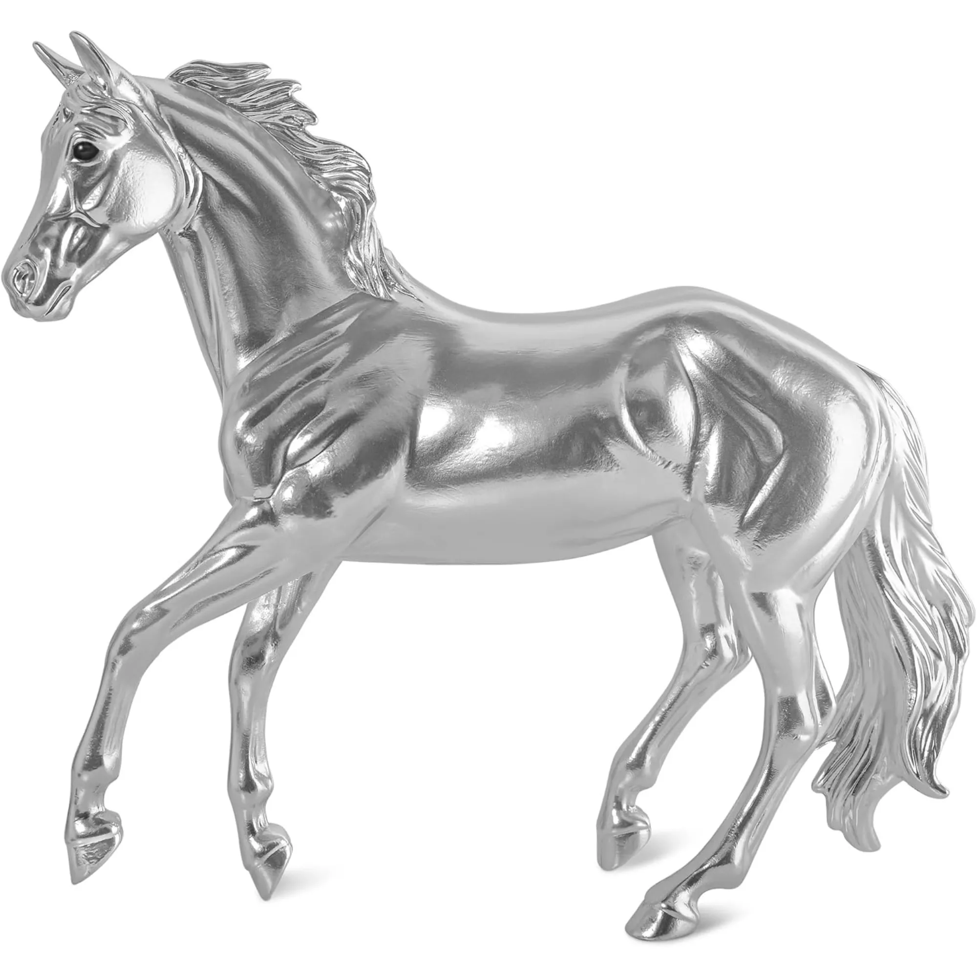 Iridium Metal Elements Series Silver Horse