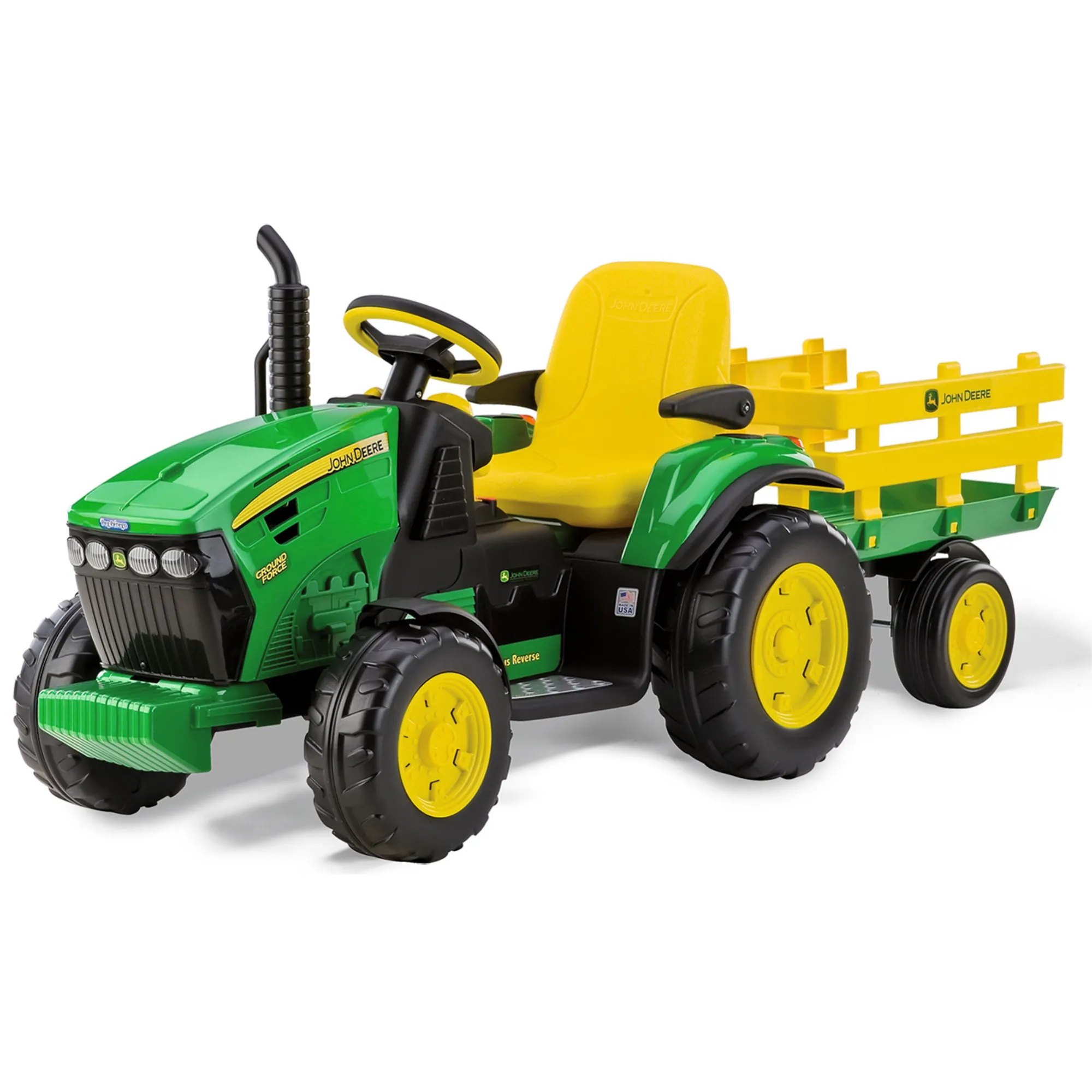 John Deere 12v Ground Force Electric Tractor
