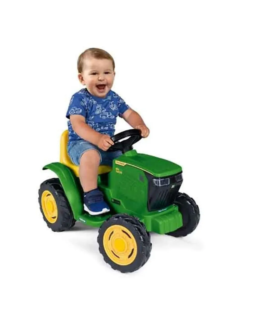 John Deere 6v Mini Ride-on Tractor Battery Powered Age 1-3