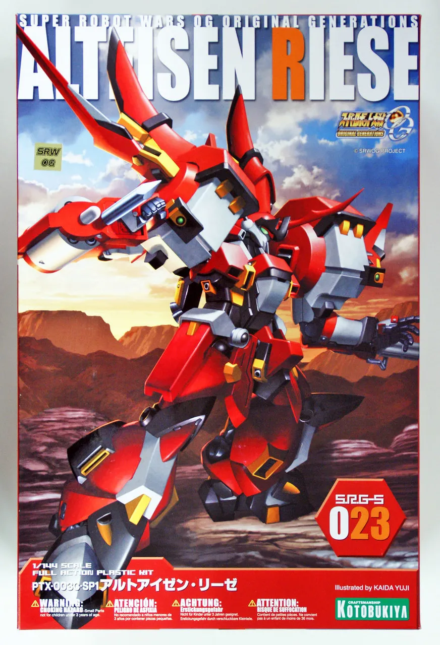 Kotobukiya KP42 Super Robot Wars OG PTX-003-SP1 Alteisen Riese 1/144 Scale Kit