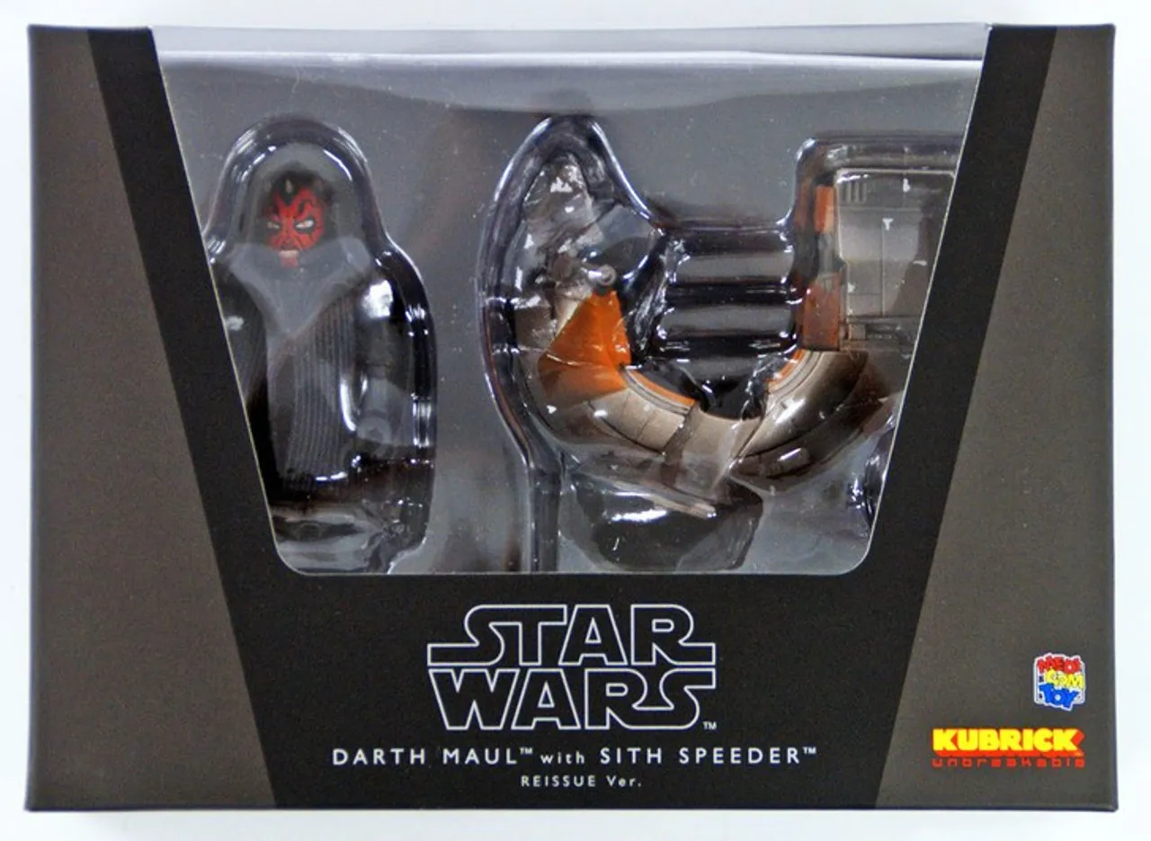 Medicom KUBRICK-309 STAR WARS Darth Maul with Sith Speeder Reissue Version