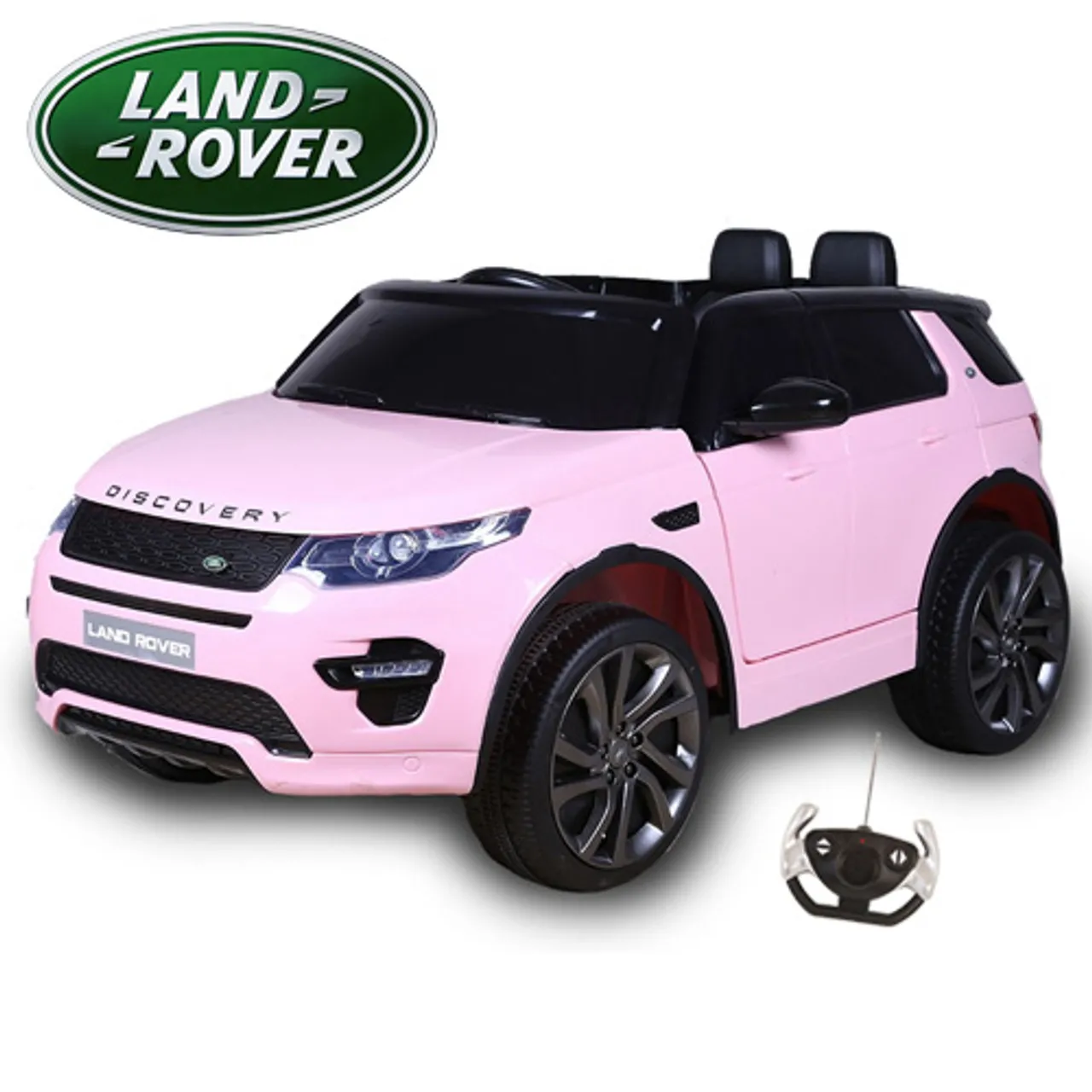 Kids 12v Pink Licensed Land Rover Discovery Ride On SUV MP4 TV