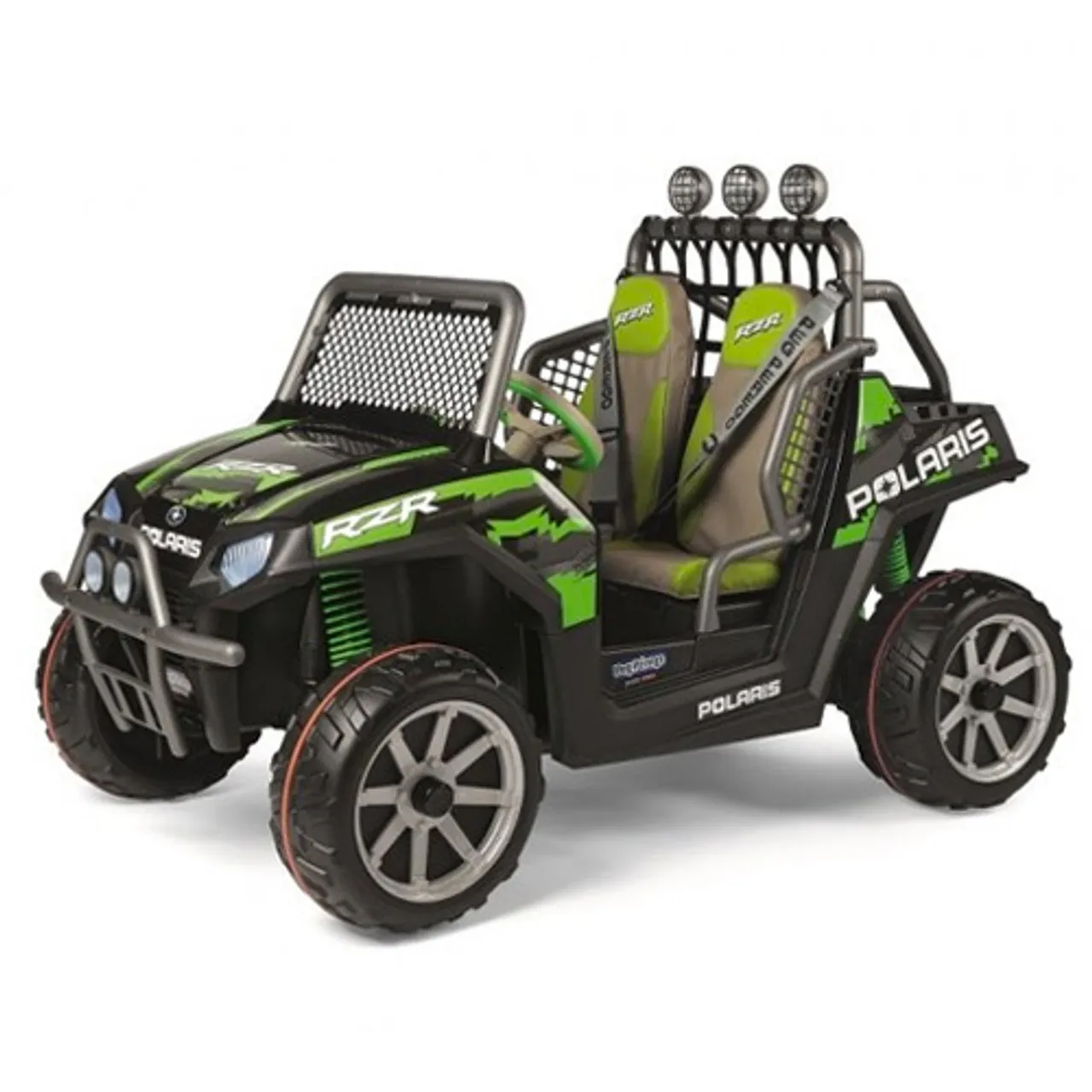 24V Italian Made 2024 Polaris Ranger RZR Green 2 Seat Jeep