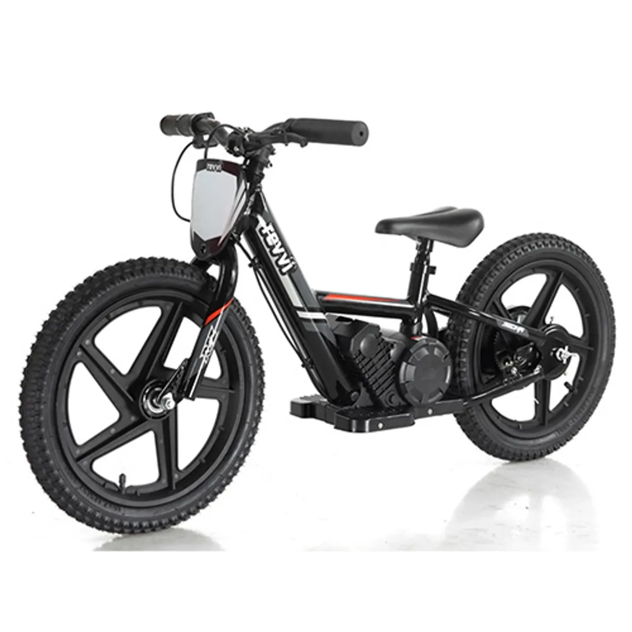 Kids Black Revvi Grande 24v XL Lithium Off Road Balance Bike