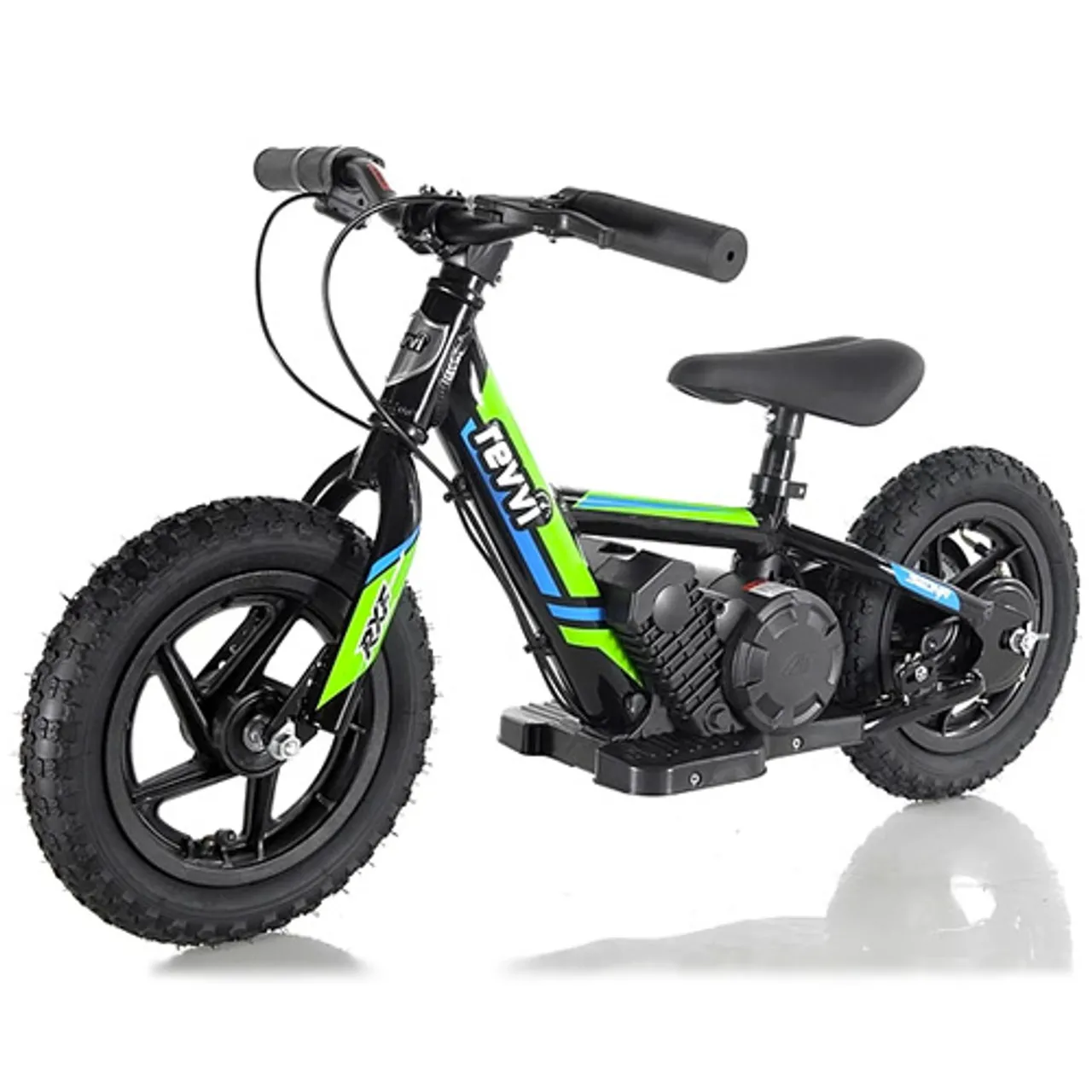 Kids Green Revvi Off Road 24v Lithium Ride On Balance Bike