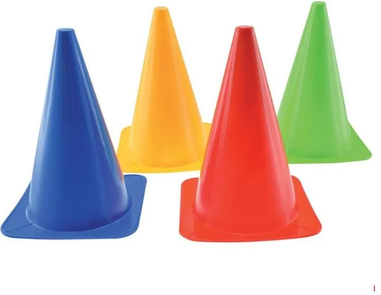 Kids Traffic Cones Play Set (4 Pack) Sensory Circuits and Therapy Sessions