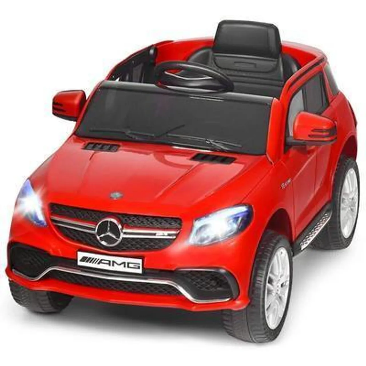 Kids Compact Mercedes 12v Red GLE63 Ride On SUV