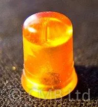 CAP Maquettes 360° Orange Flare Light 10mm high x 7mm diameter