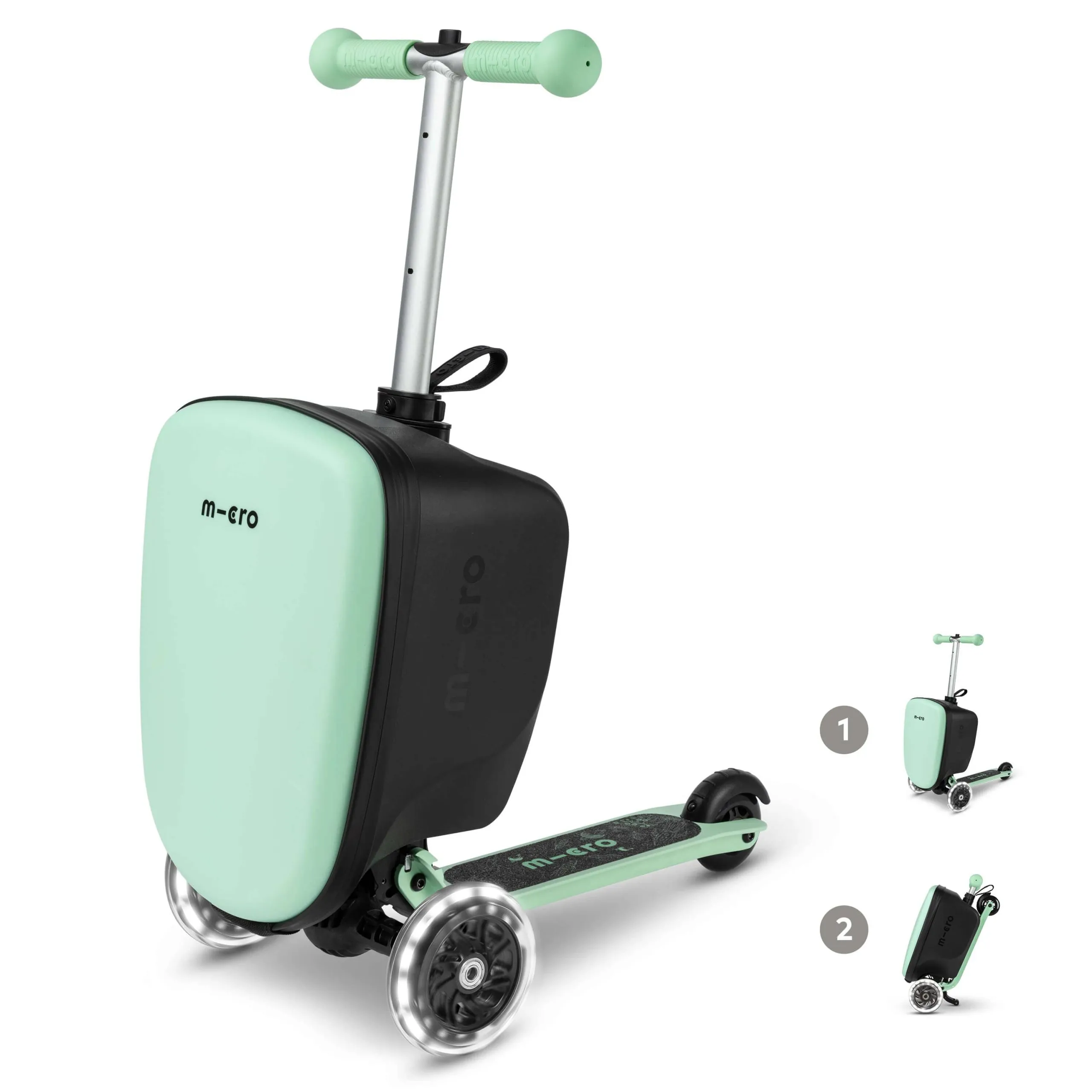Micro Scooter Mini Mint Luggage Scooter