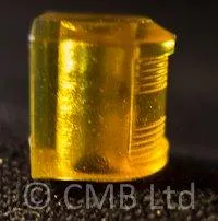 CAP Maquettes 135° Yellow Masthead Lamp 7mm x 6mm Flat Back